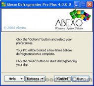 Abexo Defragmenter Pro Plus screenshot